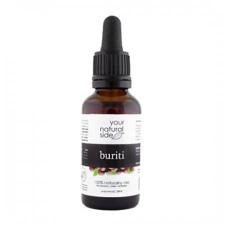 YOUR NATURAL SIDE Olej BURITI nierafinowany 30ml nakrętka